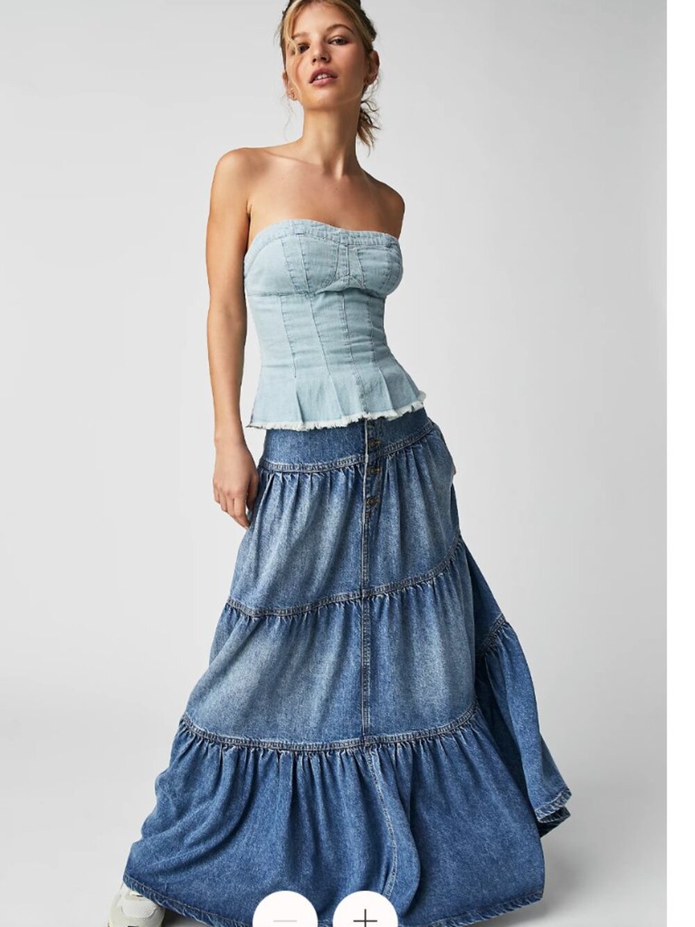 Free people Dreamweaver Maxi Skirt M